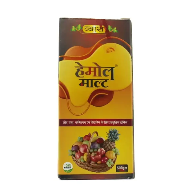 VYAS PHARMACEUTICALS Hemol Malt - Vyas - 500Gm