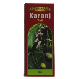 VYAS PHARMACEUTICALS Karanja Tail - Vyas - 60Ml
