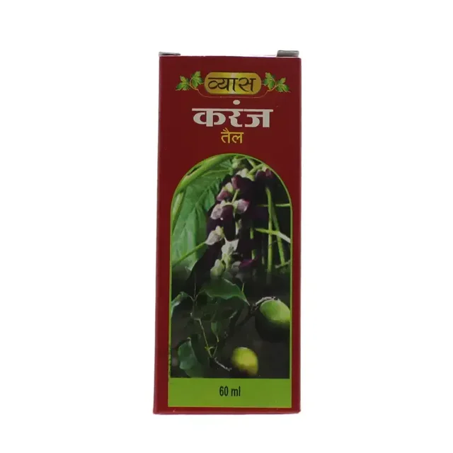 VYAS PHARMACEUTICALS Karanja Tail - Vyas - 60Ml