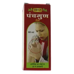 VYAS PHARMACEUTICALS Panchaguna Tail - Vyas - 60Ml