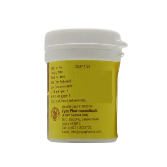 VYAS PHARMACEUTICALS Virya Stambhan Vati - Vyas - 2Gm