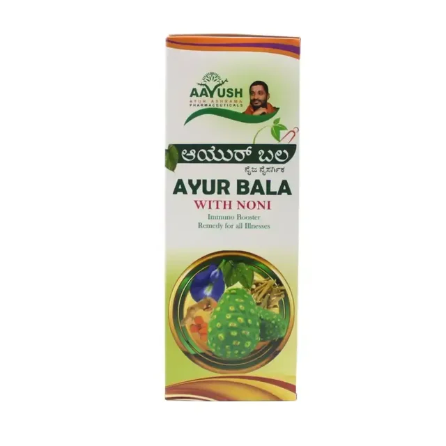 AYUR ASHRAMA PHARMACEUTICALS Ayur Bala (With Noni) - Ayur Ashram - 1L