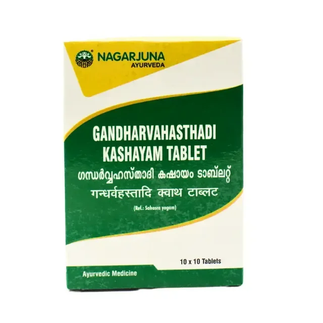NAGARJUNA Gandharvahastadi Kashayam Tablet - Nagarjuna - 10Tablet