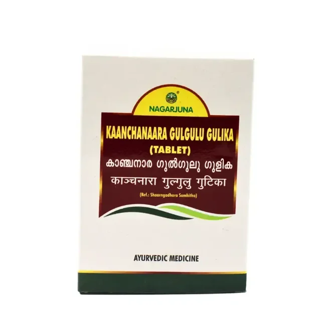 NAGARJUNA Kaanchanaara Gulgulu Gulika Tablet - Nagarjuna - 10Tablet