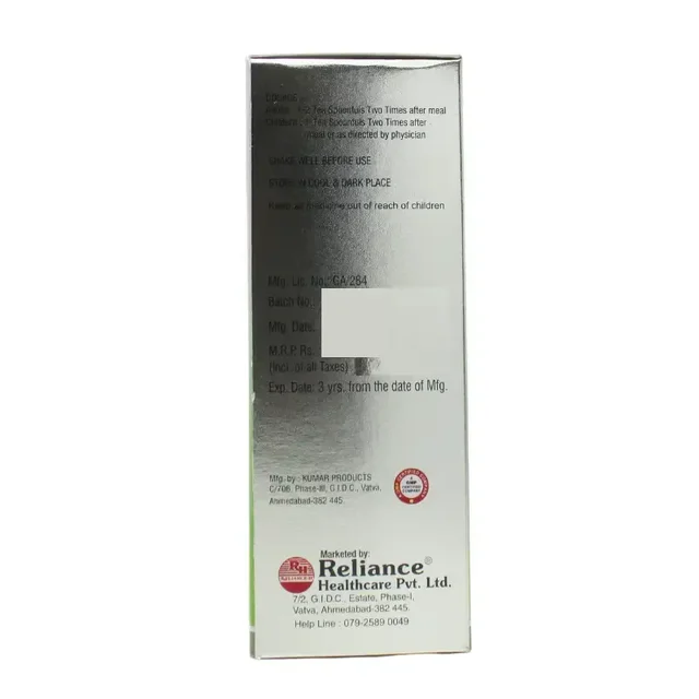 RELIANCE Ashpi Syrup - Reliance - Syrup