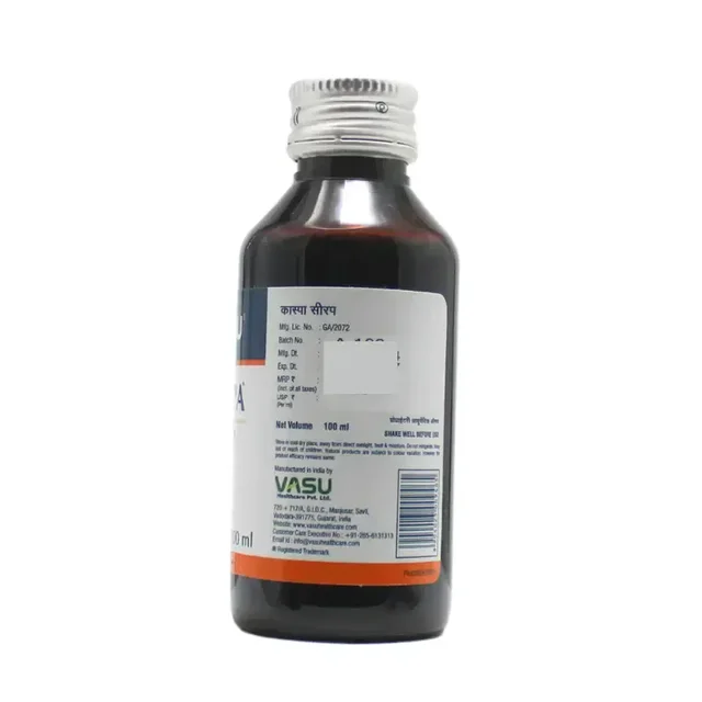 VASU PHARMACEUTICALS Caspa Syrup - Vasu - 100Ml