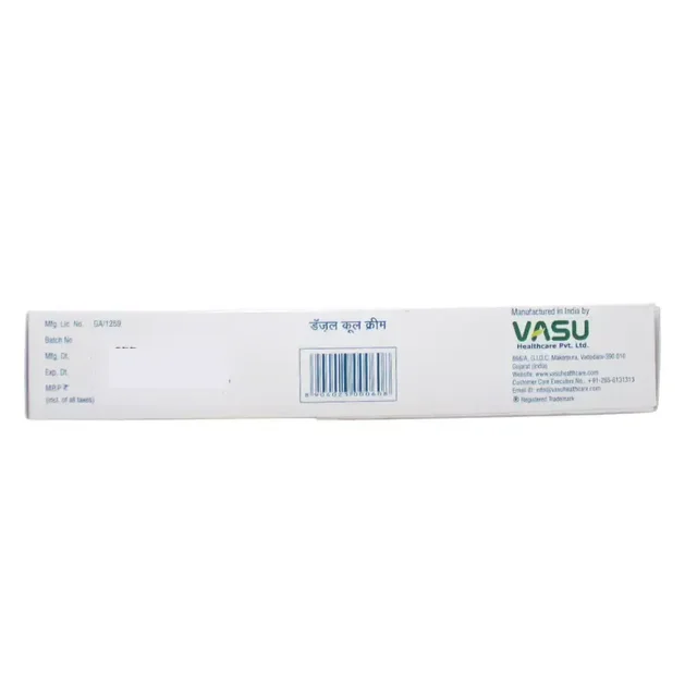 VASU PHARMACEUTICALS Dazle Cool Cream - Vasu - 30Gm