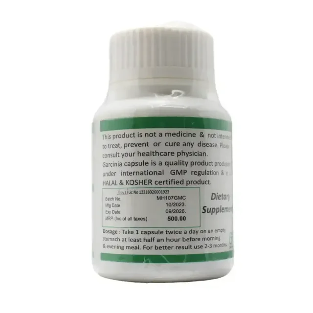 MY HERBALS Garcinia Cambogia 500 - My Herbals - 60Capsule