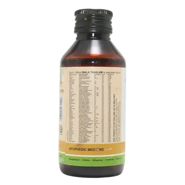 Kerala Ayurveda Bala Taila - Kerala - 100ml