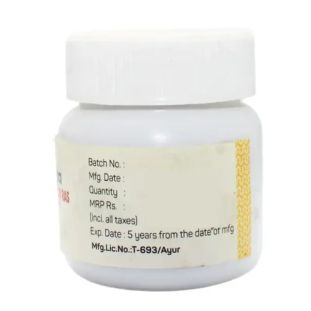 AMRITA DRUGS Laghu Sutshekhar Ras - Amrita - 60 Tablet