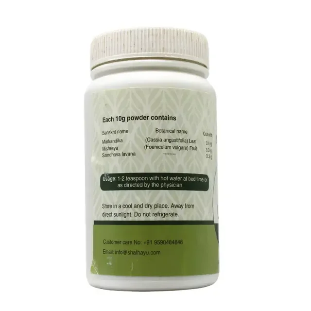 SHATHAYU HERBALS Laxofit Powder - Shathyu - 100Gm