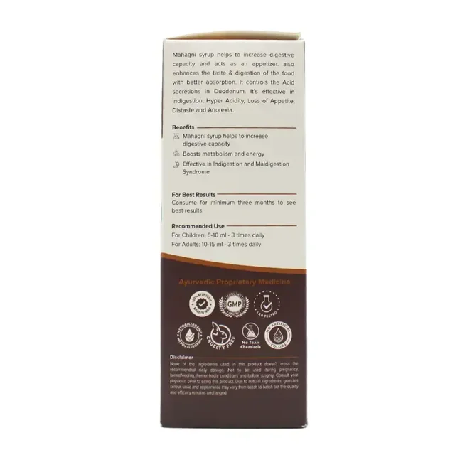VASISHTA PHARMA Mahagni Syrup - Vasishta - 200Ml