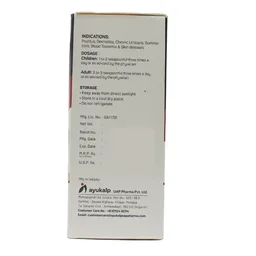 AYUKALPA UAP PHARMA Raktashodhak Syrup Ayukalp - 200Ml