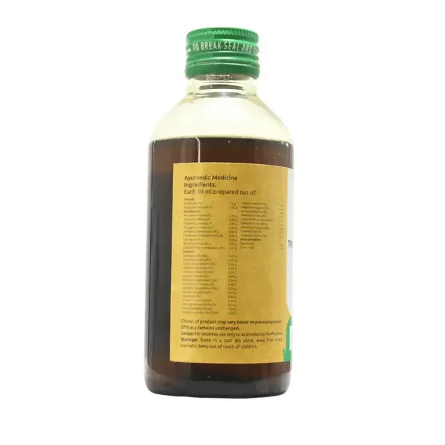 VAIDYARATHNAM Triphaladi Tail - Vaidyaratnam - 200Ml