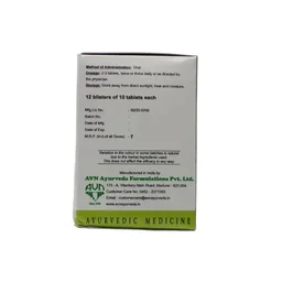 AVN AYURVEDA FORMULA Saptasaram Kashayam Tablet - Avn Ayurveda - 100Tablet