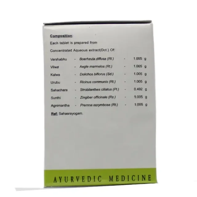 AVN AYURVEDA FORMULA Saptasaram Kashayam Tablet - Avn Ayurveda - 100Tablet