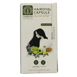 VASISHTA PHARMA Hairoyal Capsule - Vasishta - 60 Capsules