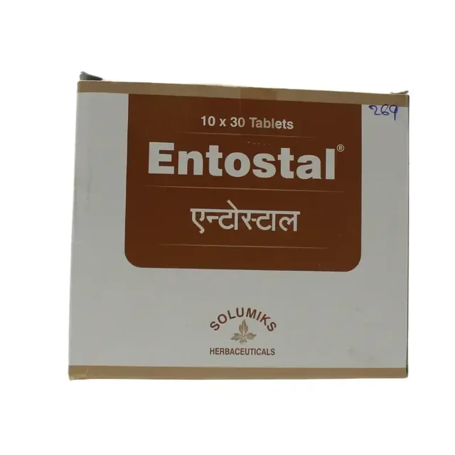 SOLUMIKS HERBACEUTICALS Entostal Tablets - Solumik - 30 Tablets