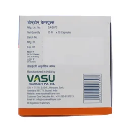 VASU PHARMACEUTICALS Bonton Capsule - Vasu - 10 Capsules