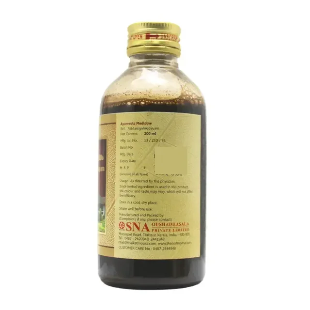 SNA OUSHADHASALA PVT Bhadradaarvaadi Kashayam - Sna - 200Ml