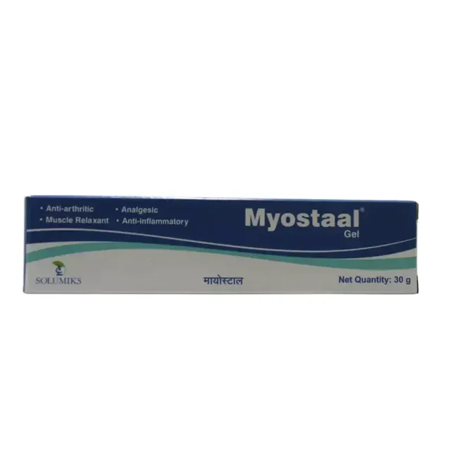 SOLUMIKS HERBACEUTICALS Myostaal Gel - Solumik - 30Gm