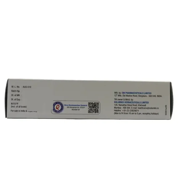 SOLUMIKS HERBACEUTICALS Myostaal Gel - Solumik - 30Gm