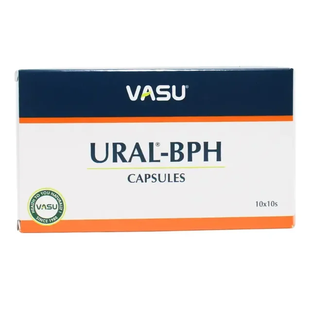 VASU PHARMACEUTICALS Ural BPH Capsule - Vasu - 10 Capsules