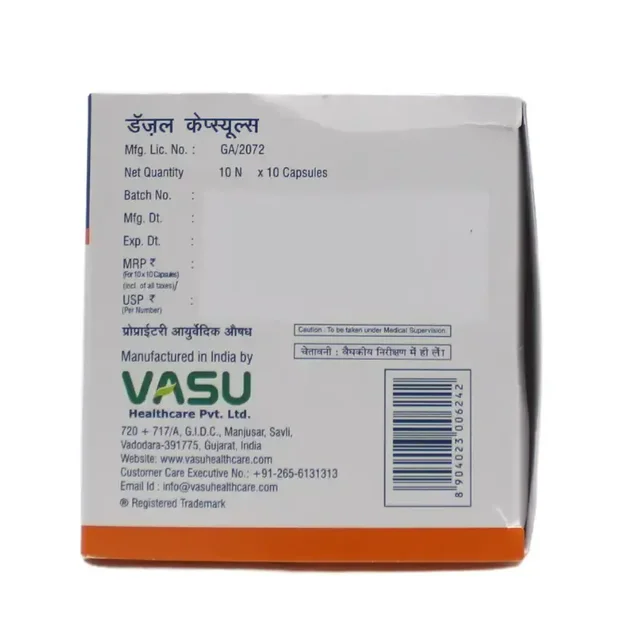 VASU PHARMACEUTICALS Dazzle Capsule - Vasu - 10 Capsules