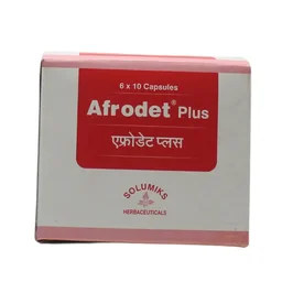 SOLUMIKS HERBACEUTICALS Afrodet Plus Capsule - Solumik - 10 Capsules