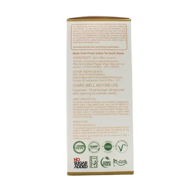 VITROMED HEALTHCARE Turmeric Juice - Vitromed - 500Ml