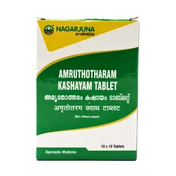 NAGARJUNA Amruthotharam Kashayam Tablet - Nagarjuna - 10Tablet