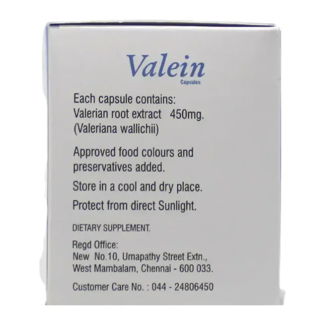 PHYTO SPECIALITIES Valein Capsule - Phyto - 10 Capsules