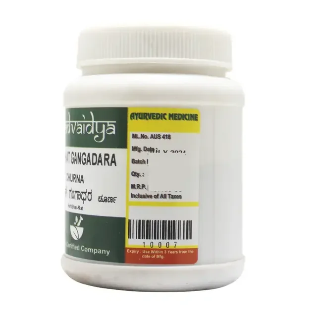 SADVAIDYASALA PRIVATE Bruhat Gangadara Churna - Sadvaidya - 100gm