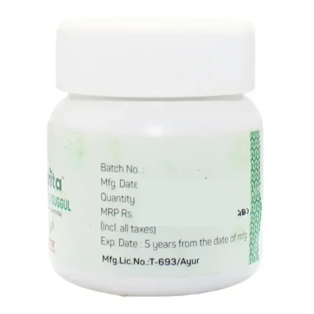 AMRITA DRUGS Gokshuradi Guggulu - Amrita - 60 Tablet