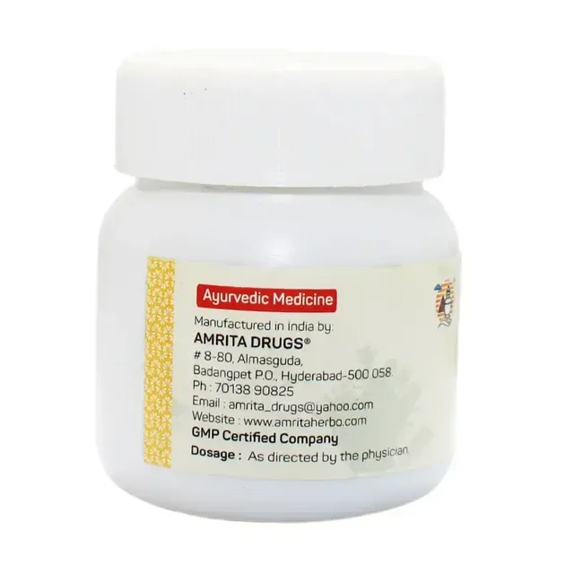 AMRITA DRUGS Punarnavadi Mandoor - Amrita - 60 Tablet