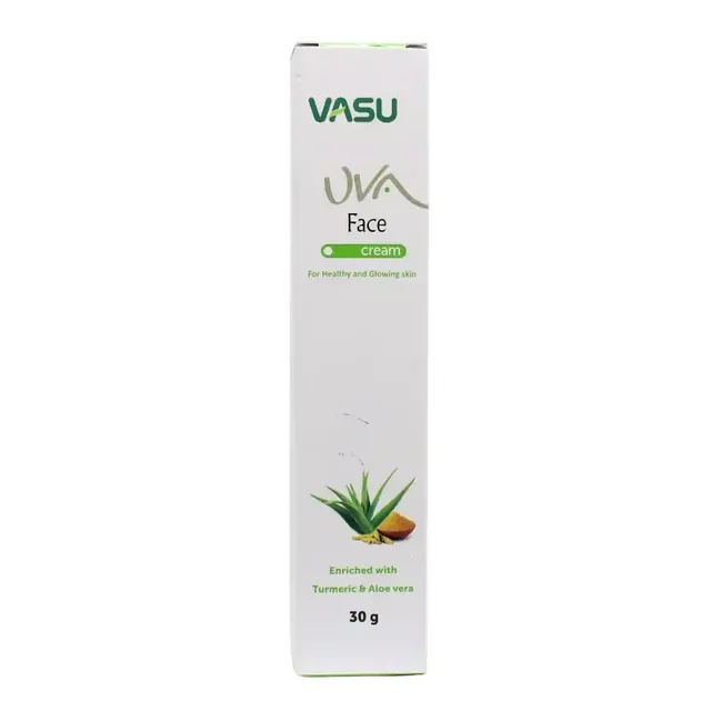 VASU PHARMACEUTICALS Uva Face Cream - Vasu - 30G
