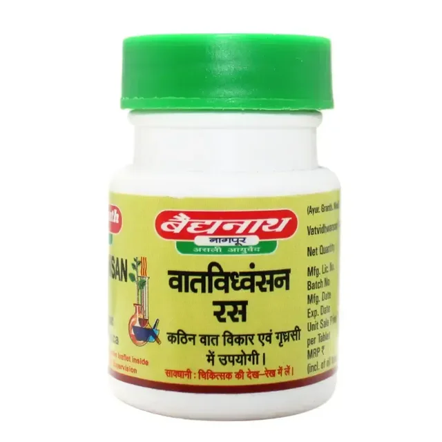 BAIDYANATH Vatavidhvansan Ras - Baidyanath - 80Tablet