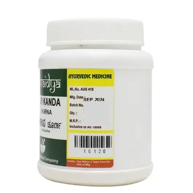 SADVAIDYASALA PRIVATE Vidari Kanda Churna - Sadvaidya - 100gm