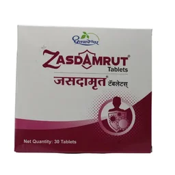 SHREE DHOOTAPAPESHWAR Zasdamrut Tablets - Shree Dhootapapeshwar - 30 Tablets