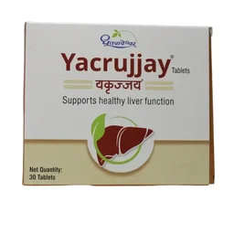 SHREE DHOOTAPAPESHWAR Yacrujjay Tablets - Shree Dhootapapeshwar - 30 Tablets