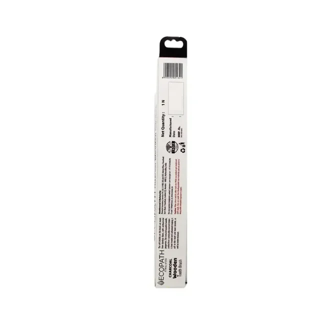 PINNACLE INNOVATORY Ecopath Charcoal Wooden Tooth Brush - Pinnacle Innovatory - 1