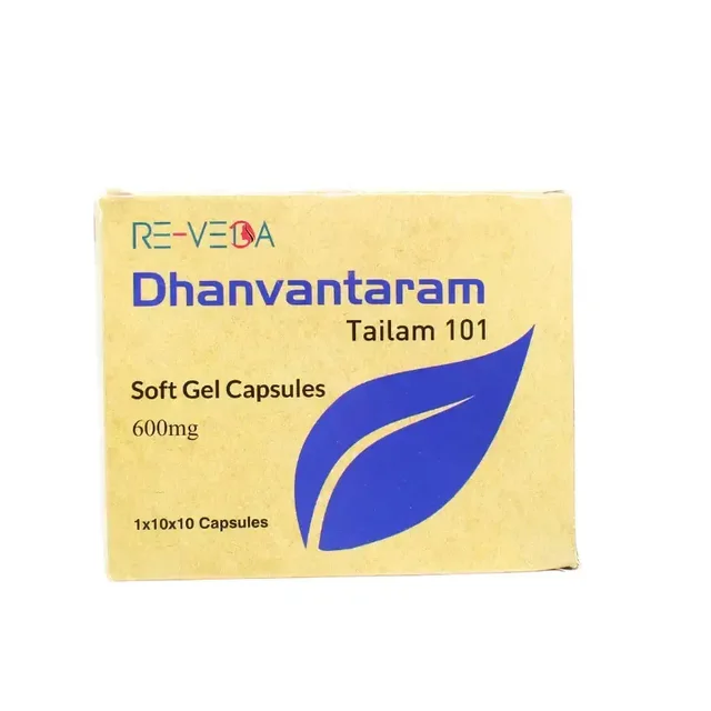 RE-VEDA Dhanwantaram 101 Averthi - Revinto - 10 Capsules