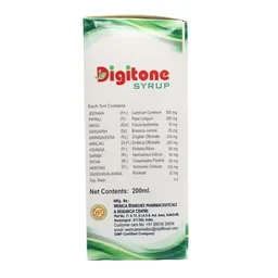WEMCA REMEDIES Digitone Syrup - Wemca - 200Ml