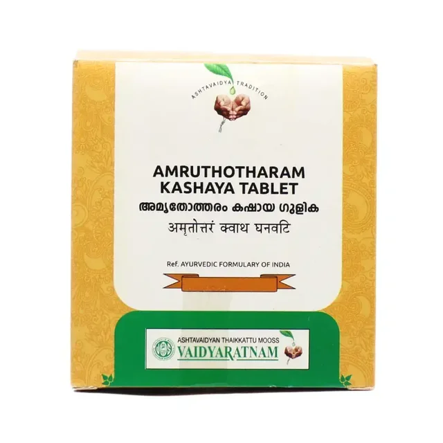 VAIDYARATHNAM Amruthotaram Kashayam Tablet - Vaidyarathnam - 100Tablet