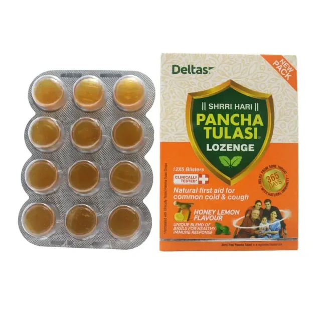 DELTAS Pancha Tulsi Tablet - Deltas - Tablet