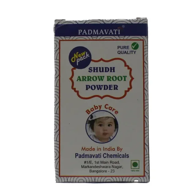 PADMAVATHI CHEMICALS Arrow Root Powder (Shudh) - Padmavathi - 100g