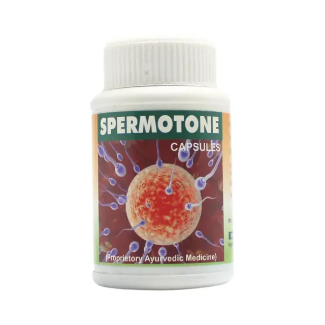 SHREE AYURVEDIC PHARMACEUTICALS Spermatone Capsule-Shree Ayurvedic - 60 Capsule