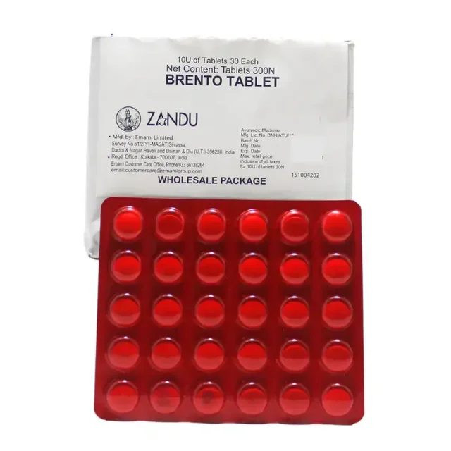 ZANDU Brento Tablet - Zandu - 300Tablet