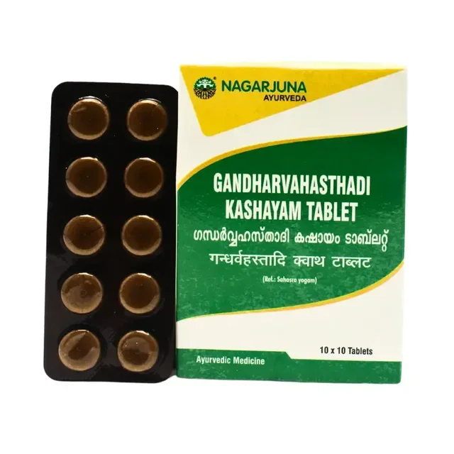 NAGARJUNA Gandharvahastadi Kashayam Tablet - Nagarjuna - 10Tablet