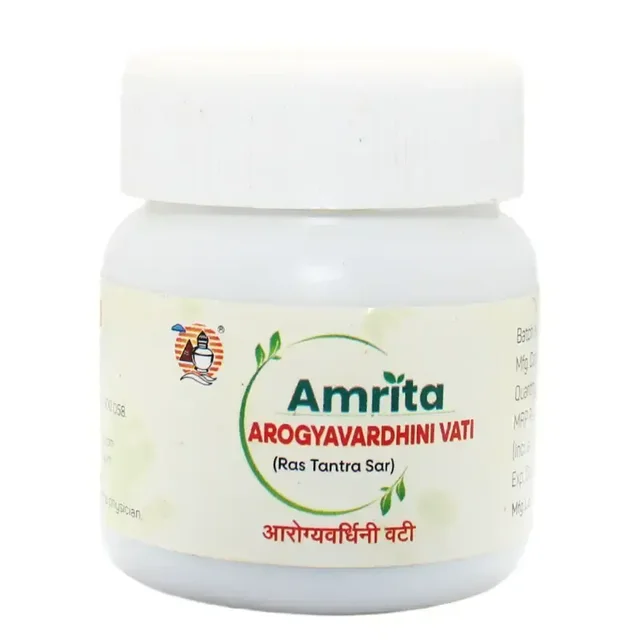 AMRITA DRUGS Arogyavardhini Vati - Amrita - 60 Tablet